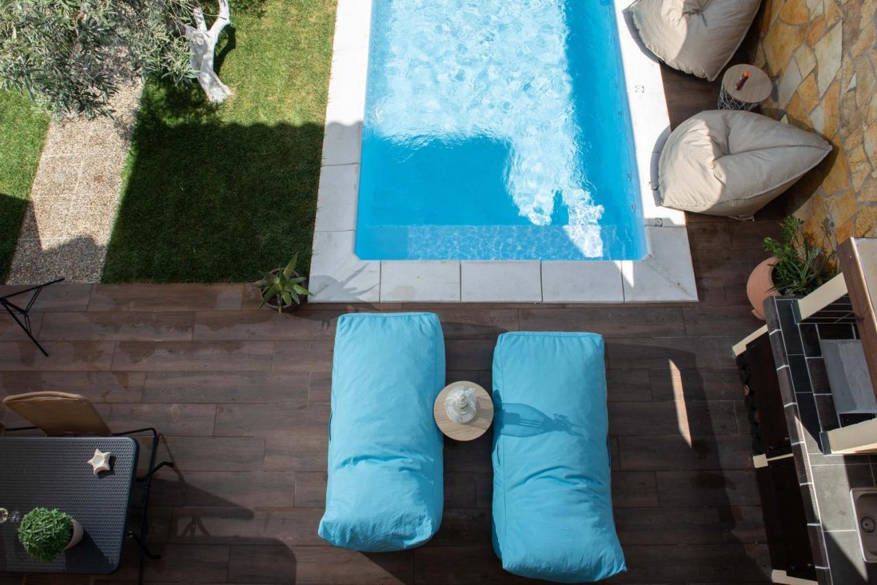 Dandy Villas Nea Roda - Melodic Waves - Private - Pool - Parking - Cellar Buitenkant foto